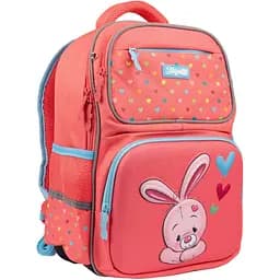 Рюкзак шкільний 1 Вересня S-105 Pretty, кораловий (558323) - мініатюра 2