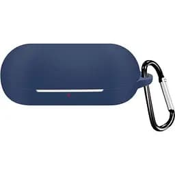 Чехол-накладка DK Silicone Candy Friendly с карабином для Sony WF-C700N (dark blue)