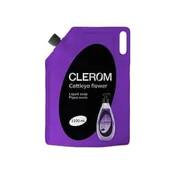 Рідке мило Clerom Cattleya flower дой-пак 1.1 л