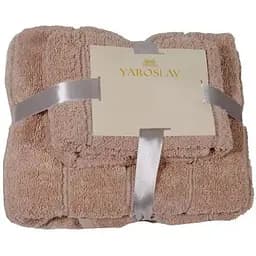 Набір рушників Ярослав Пілот 40 x 70 см, 70 x 140 см бежевий