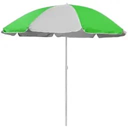 Садова парасоля Time Eco 2 м біло-зелена (002)