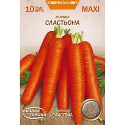 Семена моркови Насіння України Maxi Сластена 10 г (677100)