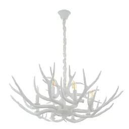 Люстра подвесная Brille E14 40W WH (BKL-107S/8)