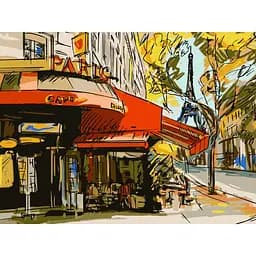 Набор для росписи ArtCraft Улицы Парижа 50x40 см (504003-NC)