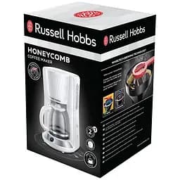 Кавоварка Russell Hobbs Honeycomb крапельна 1.25 л біла (27010-56) - мініатюра 2