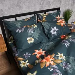 Набір наволочок Moon&Star Мікросатин Premium Floral Nocturne 50х70 см 2 шт - мініатюра 2