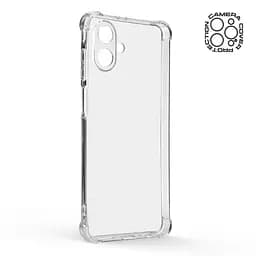 Прозрачный чехол для Samsung Galaxy A07 4G (A075) с защитой камеры и усиленными бортами, тонкий, силиконовый, бесцветный, ударопрочный, противоударный бампер с закрытой камерой, ArmorStandart (ARM86527) - мініатюра 2