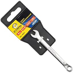 Ключ комбiнований Сталь Cr-V Satin 6 мм з підвіскою (106830)