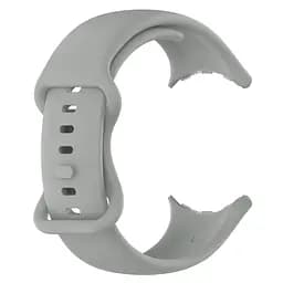 Силіконовий ремінець на смарт годинник Google Pixel Watch 3 45mm/4 45mm, Silicone, grey, зі зручною застібкою, на фітнес браслет, ArmorStandart (ARM84021) - мініатюра 3