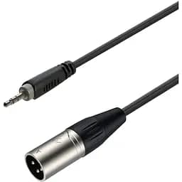 Балансный аудио кабель Roxtone Mini-Jack 3.5 мм - XLR Male RAC-C425-L15 1.5 м