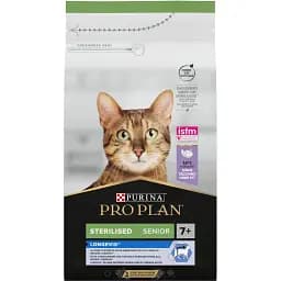 Сухий корм для стерилізованих котів старше 7 років Purina Pro Plan Sterilised 7+ з індичкою 1.5 кг (12369529) - мініатюра 2