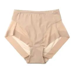 Трусики для схуднення та корекції фігури жіночі, з високою талією коригувальні, тілесні, 1 шт