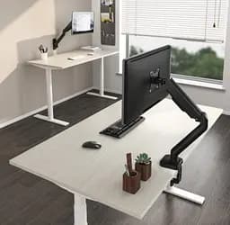 Кронштейн настольный для монитора 17-32 дюйма OfficePro OPMA-501 Black - мініатюра 14