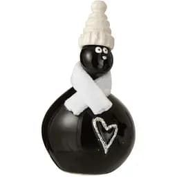 Статуетка J-line Кіт чорна в шапочці з шарфиком 12 см (8260)