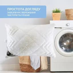 Подушка Ideia Air Dream Classic Троянди чохол на блискавці 40х60 см біла (8-11756*001) - мініатюра 13