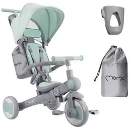 Триколісний велосипед MoMi Solivia 4 в 1 green