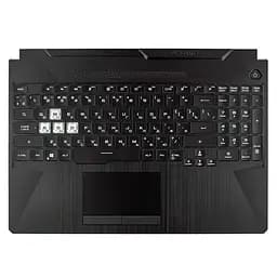 Корпус верхня кришка для Asus FA506 FA566 FX506 FX566 TUF506 TUF566 series, UA (топкейс з клавіатурою з 1-Zone RGB підсвічуванням, 90NR03M1-R31UA0, C Cover, Original)