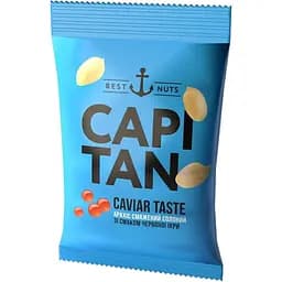Арахис Capitan жареный соленый со вкусом красной икры 70 г
