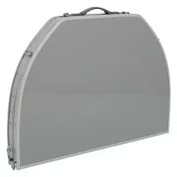 Стіл Bo-Camp Premium овальний 100x70 см сірий (DAS303284) - мініатюра 8