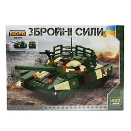 Конструктор Limo Toy Військовий Танк, 422 деталі (KB 001)