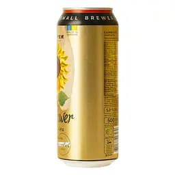 Пиво світле нефільтроване Forever Sunflower 0.5 з/б - мініатюра 2