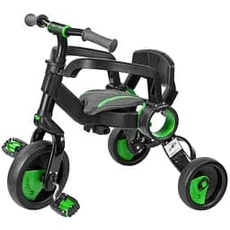 Триколісний велосипед Galileo Strollcycle Black зелений (GB-1002-G) - мініатюра 3