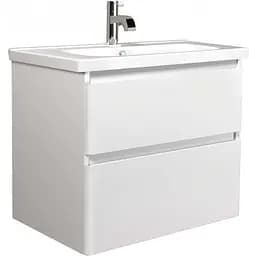 Тумба Мойдодир Сорренто 70-A Білий у ванну з умивальником ID-70 Білий