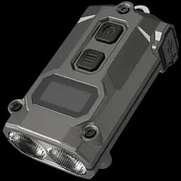 Ліхтар брелок Nitecore TINI 3 2xNiteLab UHE LED 600 лм USB-C (5 режимів) Сірий