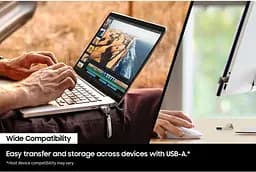 Samsung Накопичувач Samsung 512GB USB 3.1 Type-A Bar Plus Сірий - мініатюра 2
