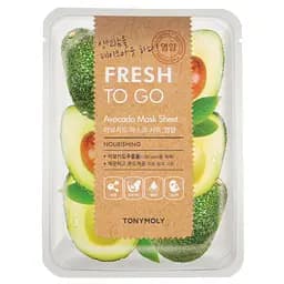 Маска тканинна для обличчя Tony Moly Fresh To Go Avocado, 25 г