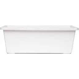 Ящик балконний MM-plast 40 см 5 л білий (B40-1)