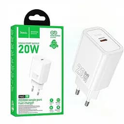 Зарядний пристрій МЗП Hoco N60 PD20W білий