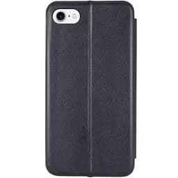 Шкіряний чохол-книжка Classy для Apple iPhone 7 / 8 / SE (2020) (4.7) Чорний - мініатюра 3