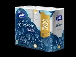 Тришаровий туалетний папір Grite Blossom 32 рулони (813824)