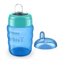 Чашка з м'яким носиком Philips Avent, 9+ міс., 260 мл, синій (SCF553/00) - мініатюра 2