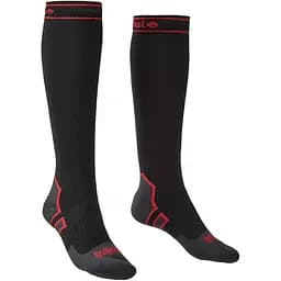 Носки Bridgedale Storm Sock H/wght Knee Granite-Black L (1053-710075.845.L)