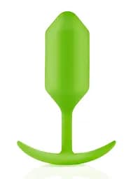 Анальна пробка B-Vibe Snug Plug 3, 12.7 см (зелений)