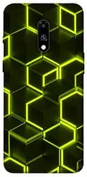 Чохол Demsky Neon hexagon для OnePlus 7