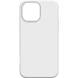 Чохол Make Apple iPhone 16 Pro Max Silicone Titanium White