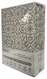 Комплект постільної білизни Полуторний 150х200 см Grandeco Cream SOHO pbe0050821 - мініатюра 4