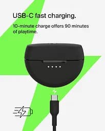 Навушники TWS Belkin Soundform Rhythm True Wireless чорний (AUC012BTBK) - мініатюра 7