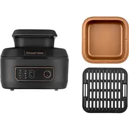 Мультипіч Russell Hobbs SatisFry Air&Grill 1745 Вт чорно-помаранчева (26520-56) - мініатюра 3
