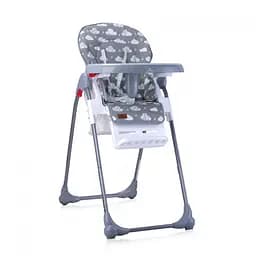 Стульчик для кормления Lorelli Dulce Тучки, серый (23606)