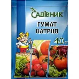 Стимулятор роста Садовник Гумат натрия 40 г (14035)
