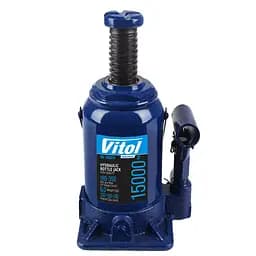 Домкрат гідравлічний телескопічний Vitol 15т 185-350 мм 6 кг (DB-15002H) - мініатюра 3