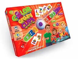 Дитяча настільна гра "Color Crazy Cups" на укр. мовою Danko Toys 40 см det0005982