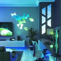Розумна система освітлення Nanoleaf Shapes Triangles Starter Kit 15шт [80702] - мініатюра 4