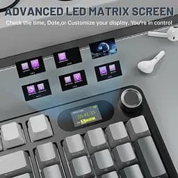 Ігрова клавіатура ATTACK SHARK X98 PRO , Чорний - мініатюра 8