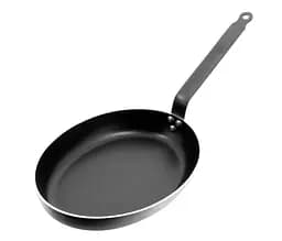 Сковорода овальная De Buyer Choc Resto Induction, индукция, 36 см (8481.36)