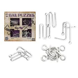 Набір металевих головоломок Ball Puzzless Eureka 3D Puzzle 473204, 4 штуки